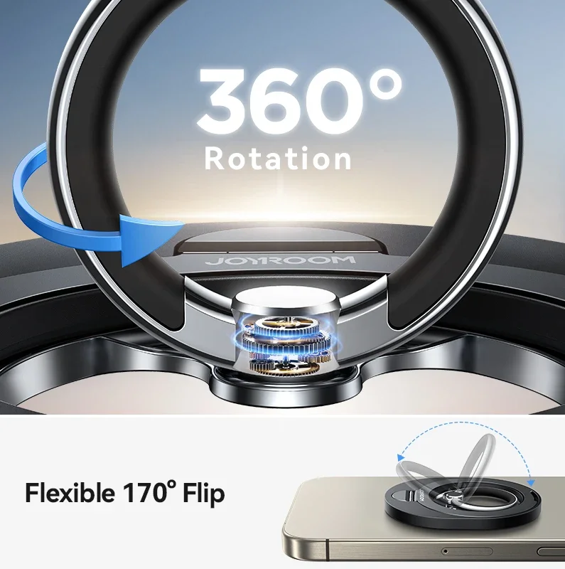 Кольцо-держатель для телефона Joyroom для Magsafe для iPhone, кольцо-подставка, магнитная ручка для телефона, подставка для iPhone 16 Pro Max JR-ZS420
