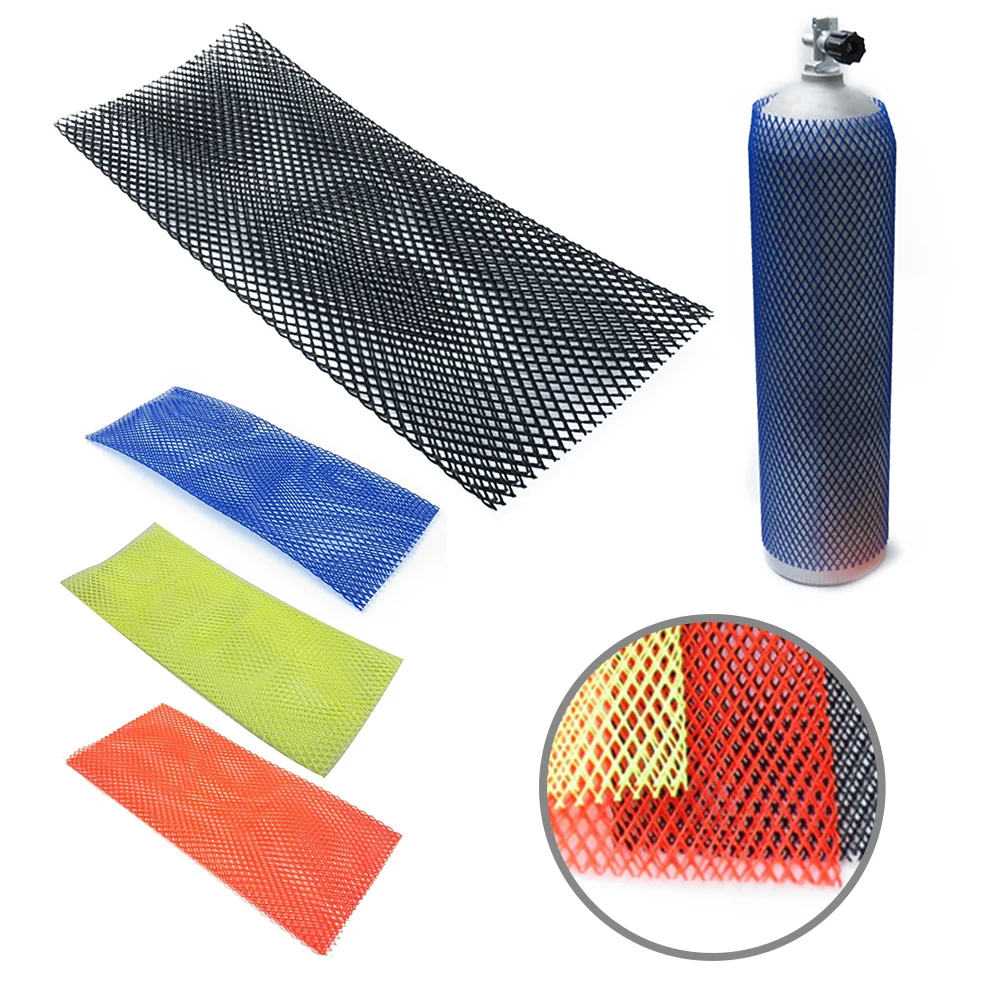 

12L Heavy Duty PVC Scuba Diving Tank Protective Mesh Dive Cylinder Tank Mesh Protection Scuba Diving Accessories