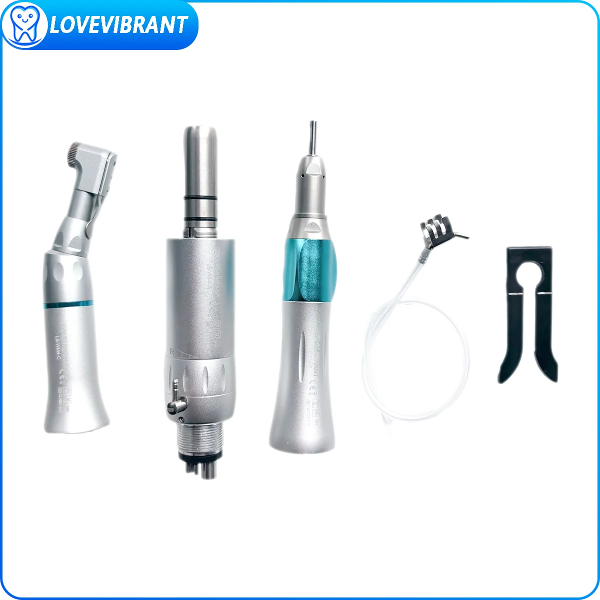 

Dental Low Speed Handpiece Kit Outer Channel Water 1:1 E-type Air Turbine Dentistry Materials Dentist High QuEality Equipment