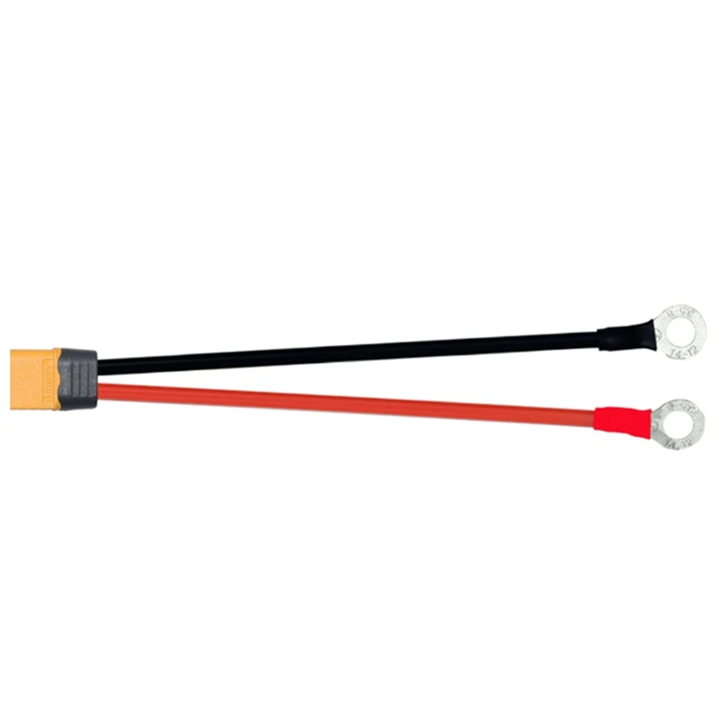 DN-XT60 To O Ring Terminal Cable,XT60H To O Ring Eyelet Terminal Plug Connector Cable For RC Lipo Battery