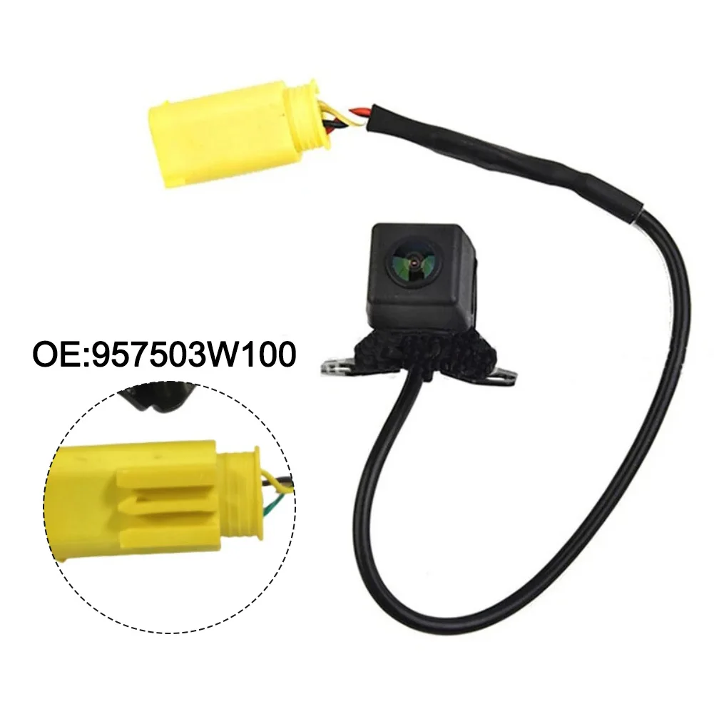 

Black Rear View Camera HD Imaging Far-infrared Technology Wide-angle Lens Plug-and-play For Kia Sportage SL 2010-2015