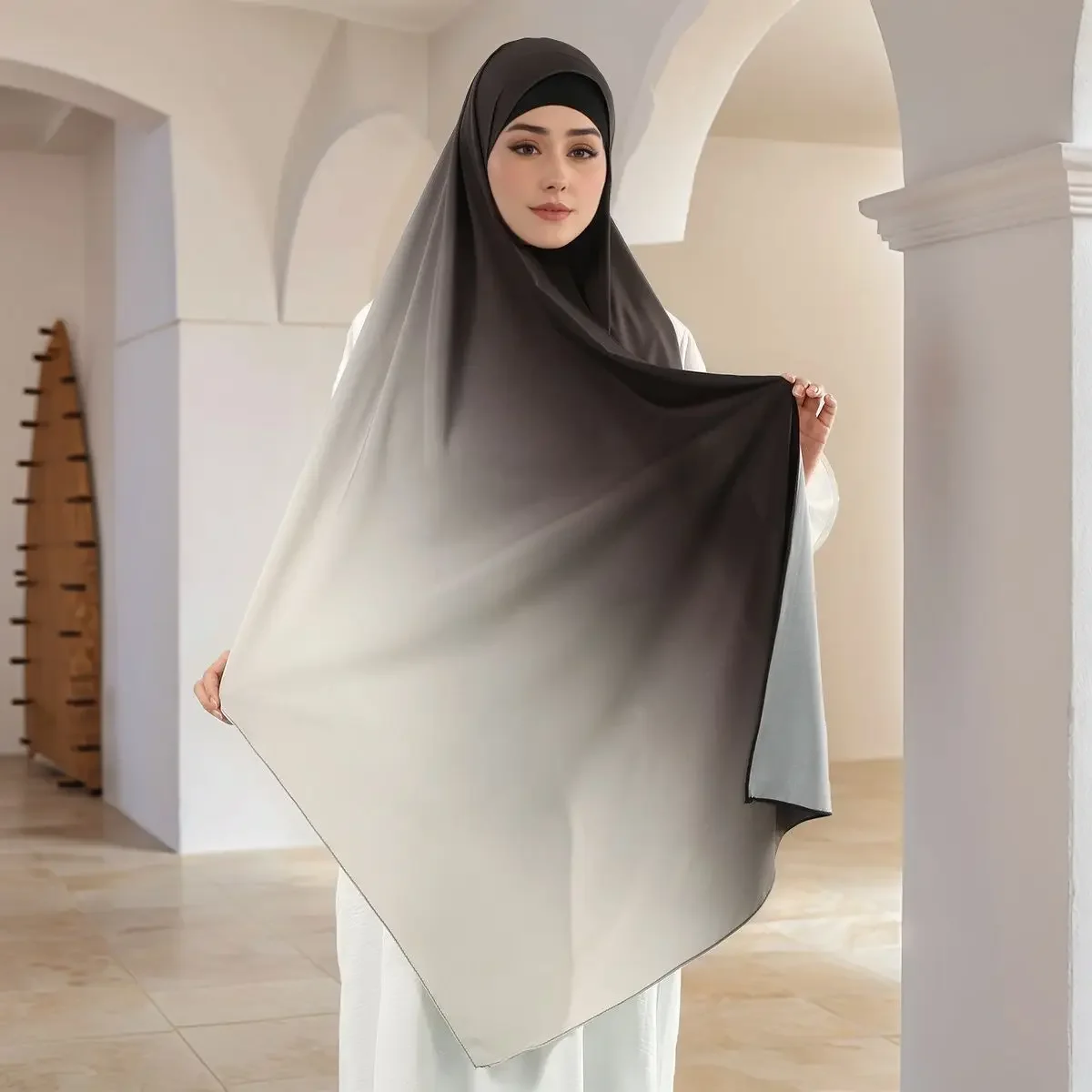 

Gradient Color Scarf Women Shawl Wrap Muslim Hijab Headscarf Scarves Headwear Bandanas Headband Bufanda Foulard Turbante Mujer