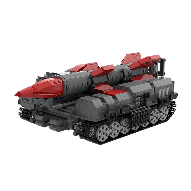 Military Missile Launcher Model MOC Building Bricks War Equipment Modular Technology Gifts Holiday Assemble Children Toys Suit
