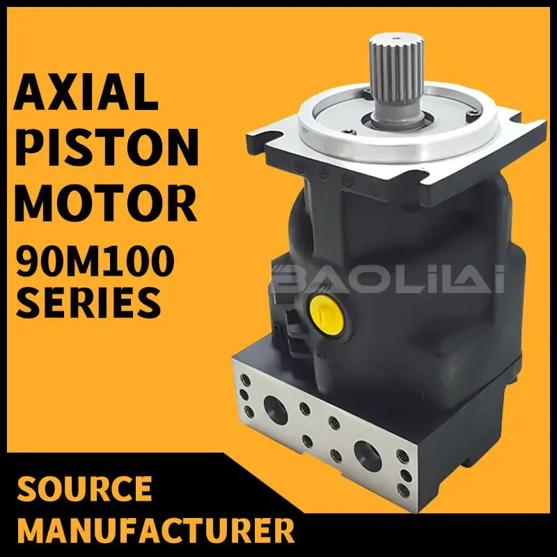 Hydraulic motors 90 series 90M100 axial piston  4600/rpm high speed hydraulic motor 90M100NC0N7NOC7N00NNN000