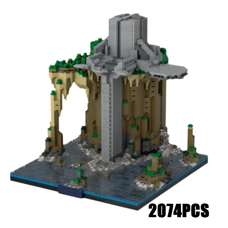 

Звездная модель фильма Moc, строительные кирпичи, Ultramicro Castle, диорама, технология, модульные блоки, подарки, рождественские игрушки, наборы «сделай сам», сборка