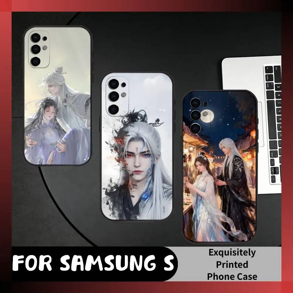 Wang Lin And Li Muwan RI Phone Case For Samsung S25,S24,S21,S22,S23,S20,Ultra,S26,Plus,Fe,Note,5G Black Cover