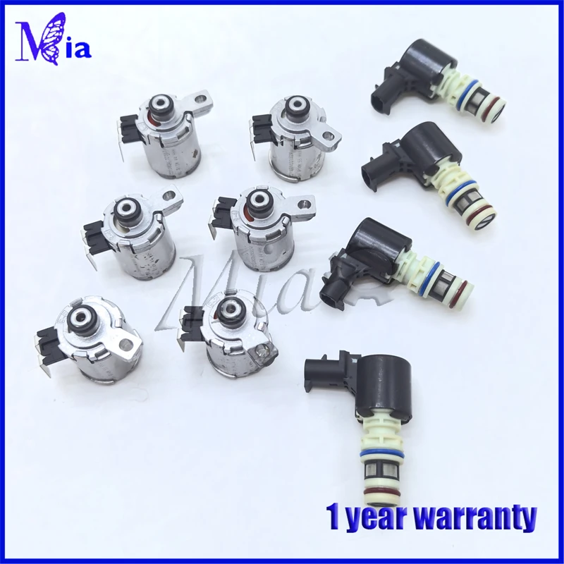 10PCS BTR M78 M11 575R6 6-Speed Auto Gearbox Solenoid Valve Set Fits Corando SsangYong Car Accessories