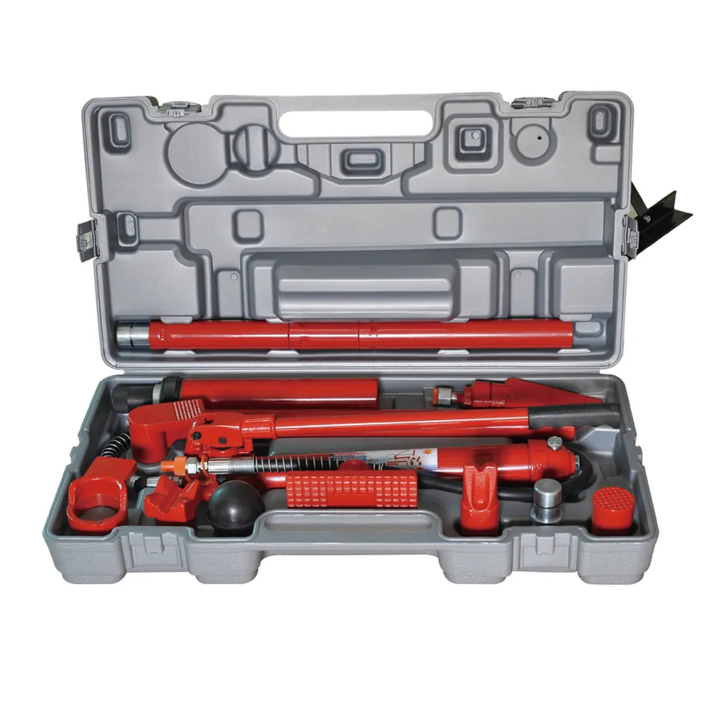 

JS-131 10T Hydraulic Steel Car Jack, Powder Coated Auto Lift, Automotive Repair Tool Kit for Car Body