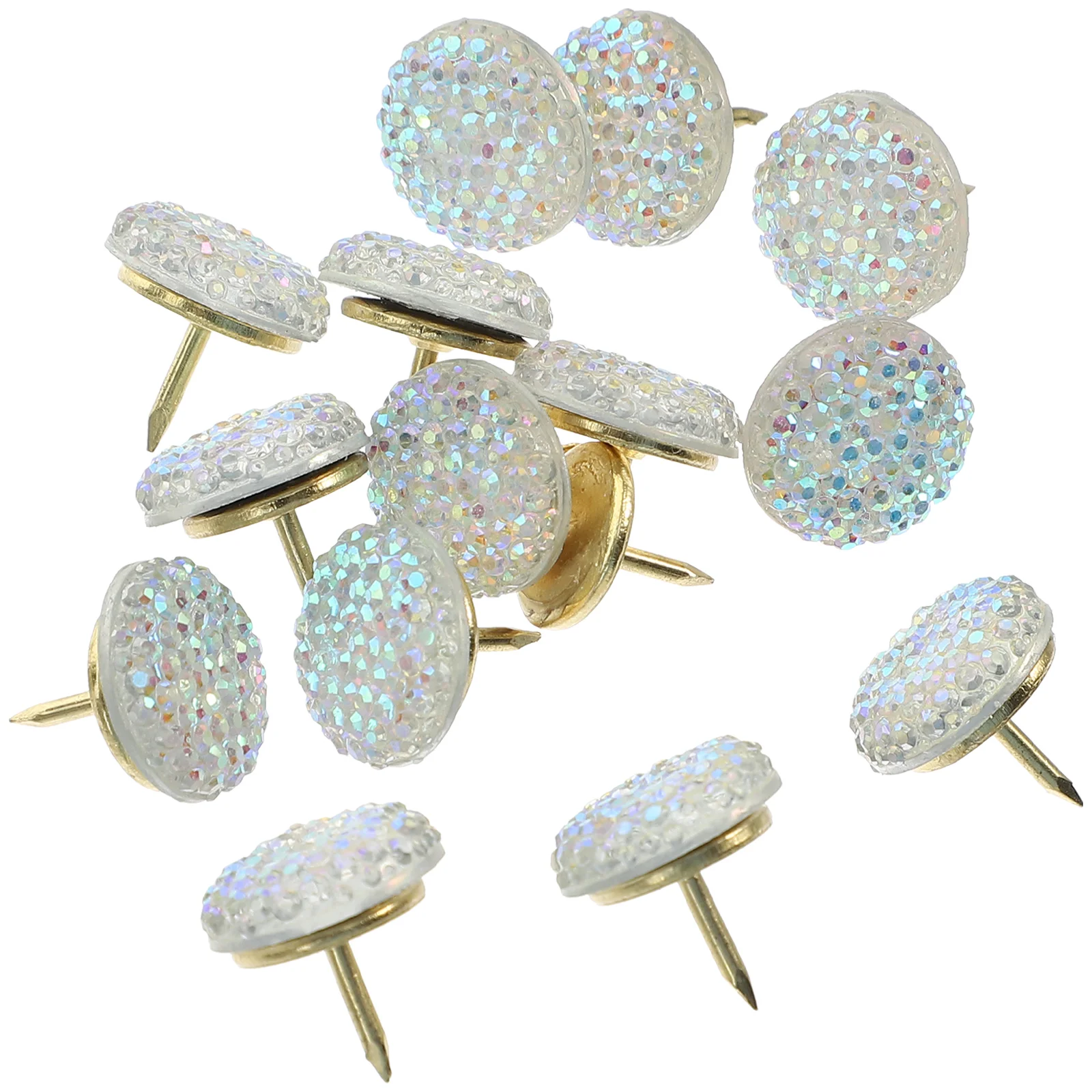 15 Pcs Thumbtack Small Tacks Candies Multi-function Pushpins Convenient Thumbtacks Dome Replaceable Compact