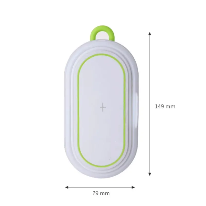 New  Mobile Phone Holder/ Folding Usb Rechargeable Night Led Light/ Wireless Charging and Charging Treasure Drop Shipping