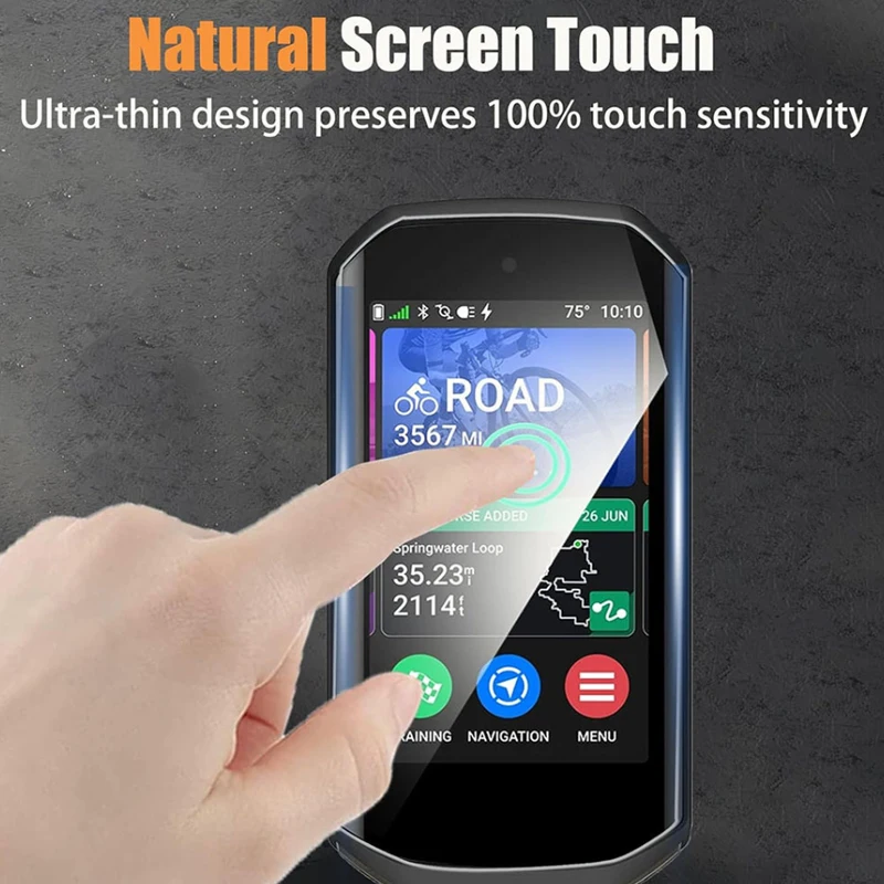 

3pcs Soft Clear Screen Protector Cover Protective Film For Garmin edge 1050 GPS Bike Bicycle Computer edge1050