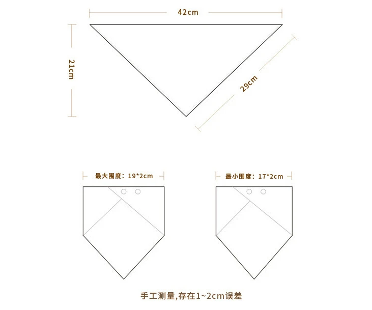 코기 반다나 삼각형 양면 버튼 아기 턱받이 스카프, 코기 반다나, 작은 대형견, 여름 반려동물, 신생아 소년 소녀용