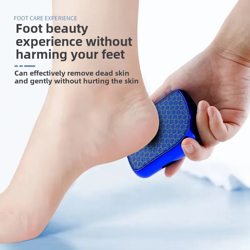 Nano Glass Foot File Crystal Foot Heel Callus Remover Shaver Dead Hard Cracked Thick Dry Skin Remover strumento per Pedicure raspa per piedi