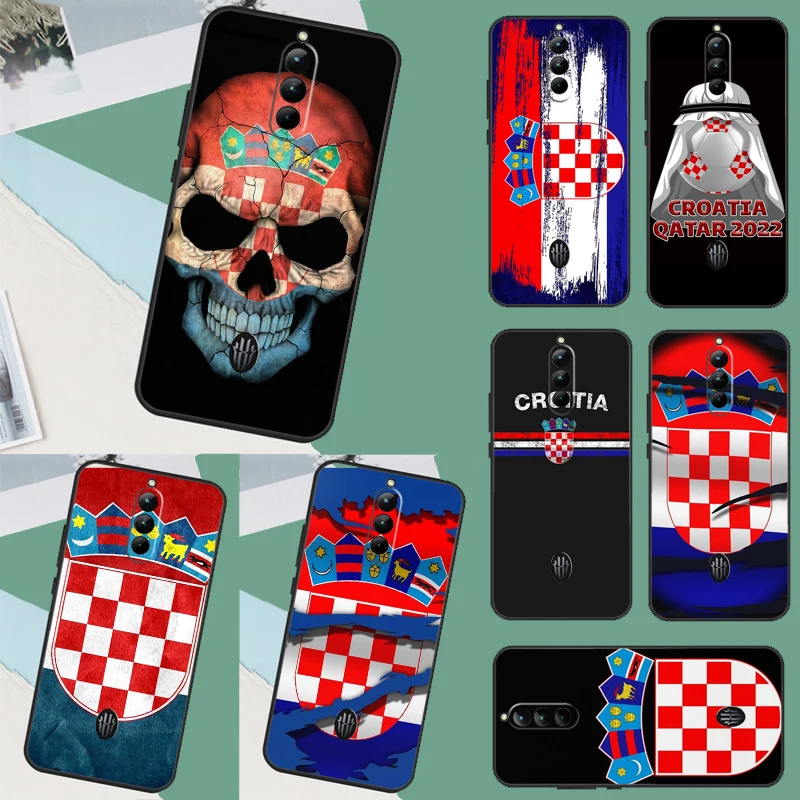 Croatia flag Case For ZTE Nubia Red Magic 8S Pro 8 Pro Plus 7S 7 Pro 6 6S 6R 5G 5S Cover Shell Fundas