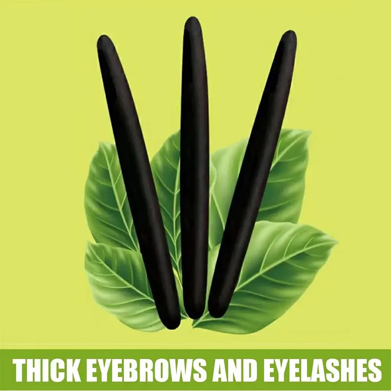 Los schaarse wenkbrauwen op! Usman Herb Eyebrow Stick, natuurlijke groeiactivator Voller wenkbrauwen Organisch conditioneringspotlood voorkomt verlies
