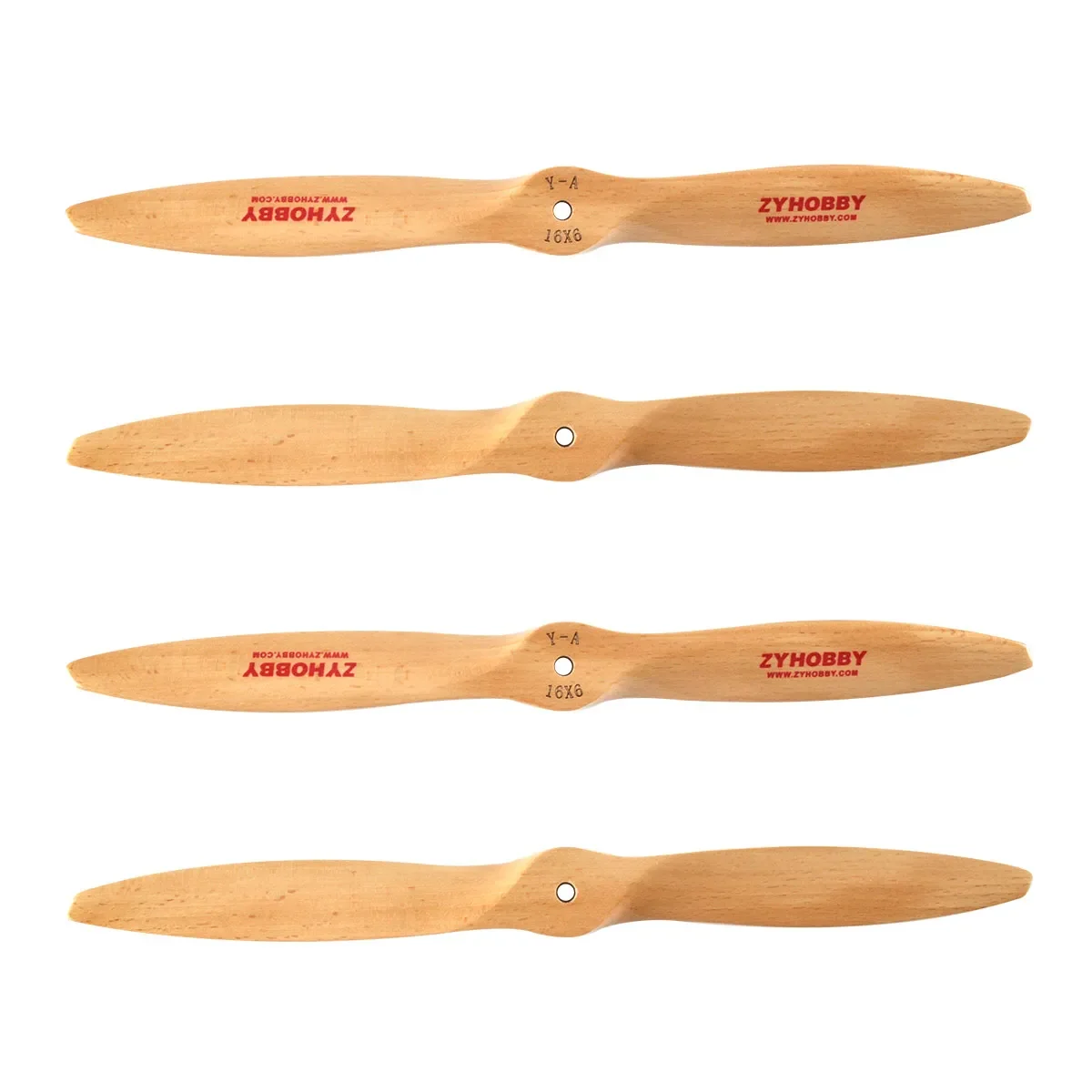 ZYHOBBY CW Wooden Propeller For Gasoline RC Airplane 16x6 16x8 16x10 18x8 18x10 19x8 19x10 20x8 20x10 21x10 22x8 22x10