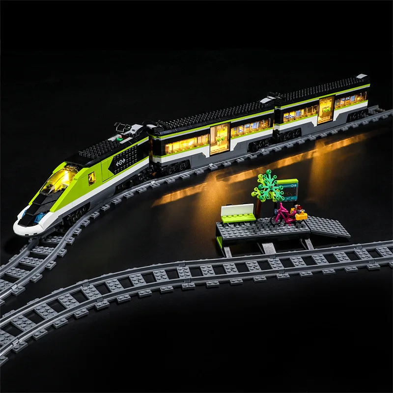 LICHT Voor LEGO 60337 Express Passagier Trein Blok DIY Speelgoed (GEEN Blokken Model, alleen LED Licht) Licht Set Kid Gift