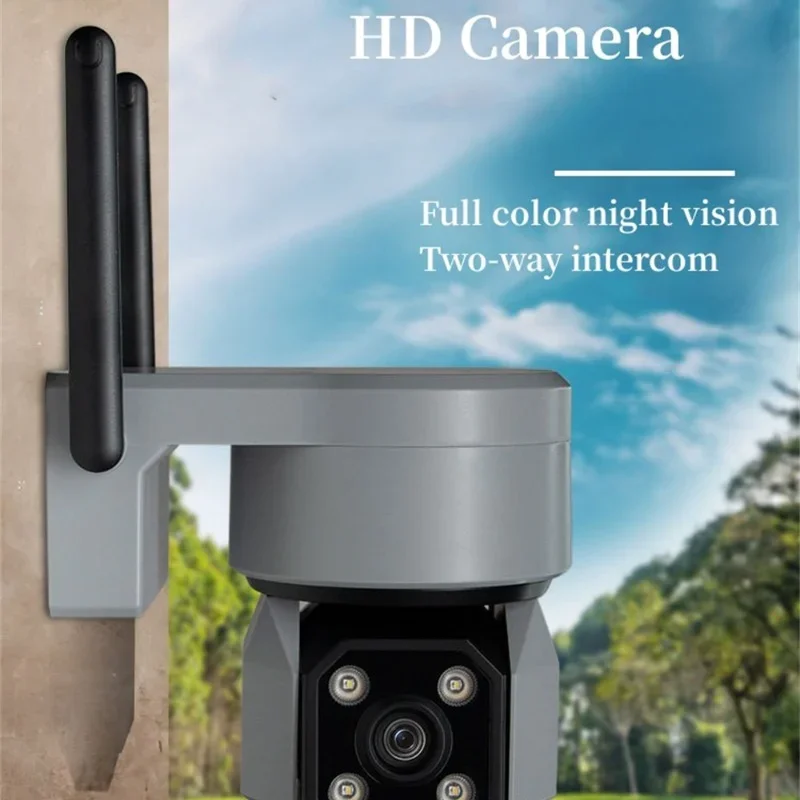 Tuya 5MP Security Camera Outdoor Wireless HD Monitor 360° Intelligent Detection CCTV WIFI Voice Intercom Automatic Monitoring
