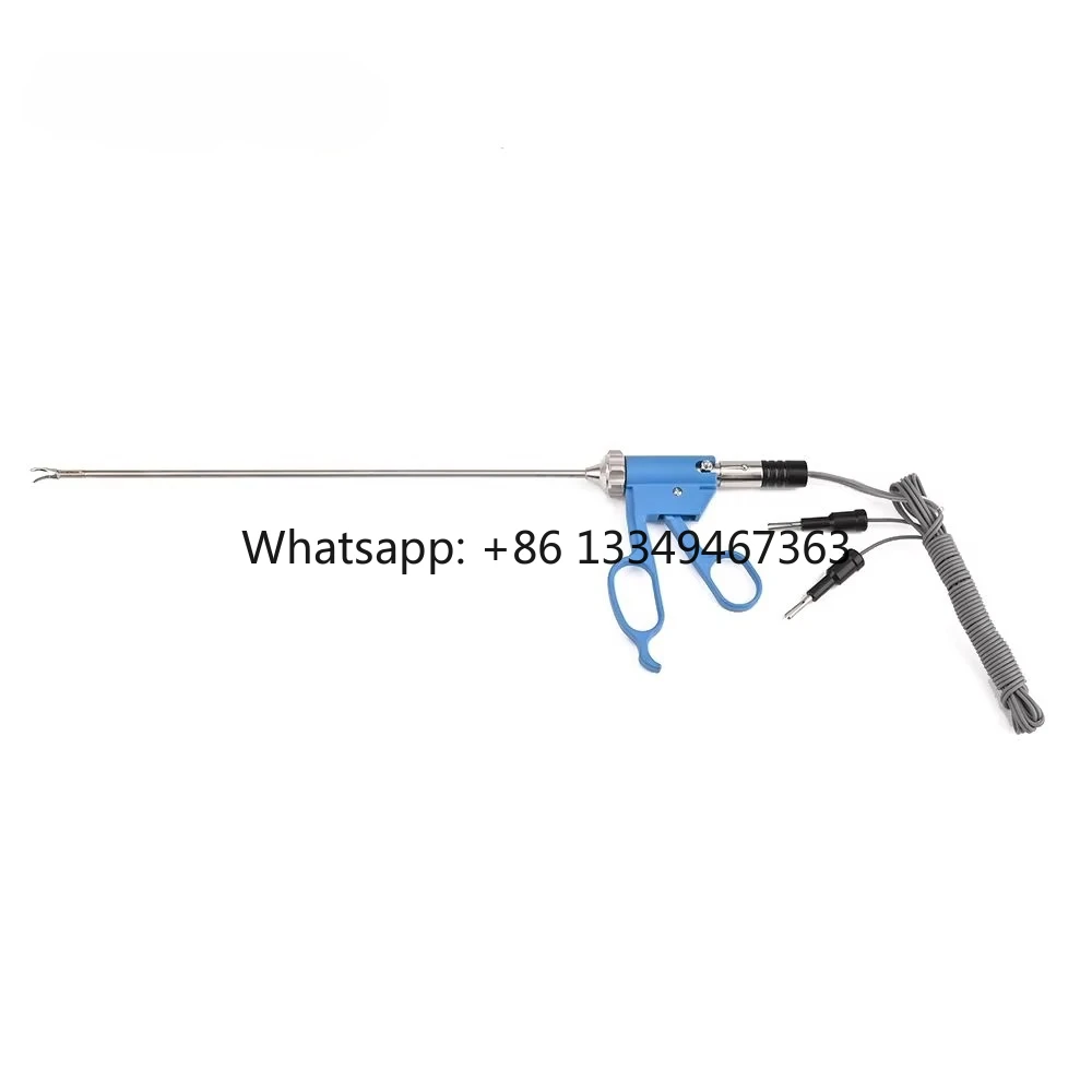 Laparoscopic Surgical  Coagulation Blue Maryland Bipolar Forceps,Laparoscopic Bipolar Forceps with Cable