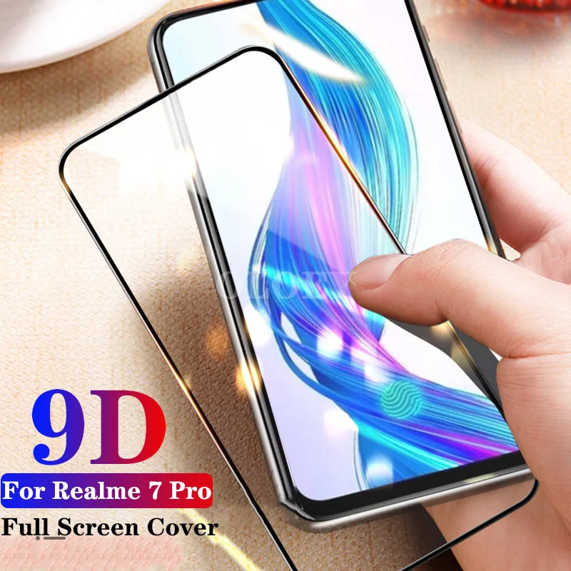 Verre de protection d'écran pour OPPO Realme 7 Pro 5G, accessoires de smartphone, film de Guatemala sur realme7 7pro 7, 2 pièces/lot