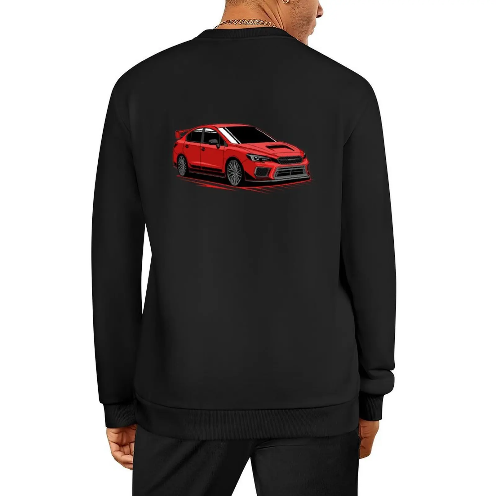 

Red subie wrx racing classic Pullover men wear male clothes men's autumn clothes korean clothes new hoodies and sweatshirts