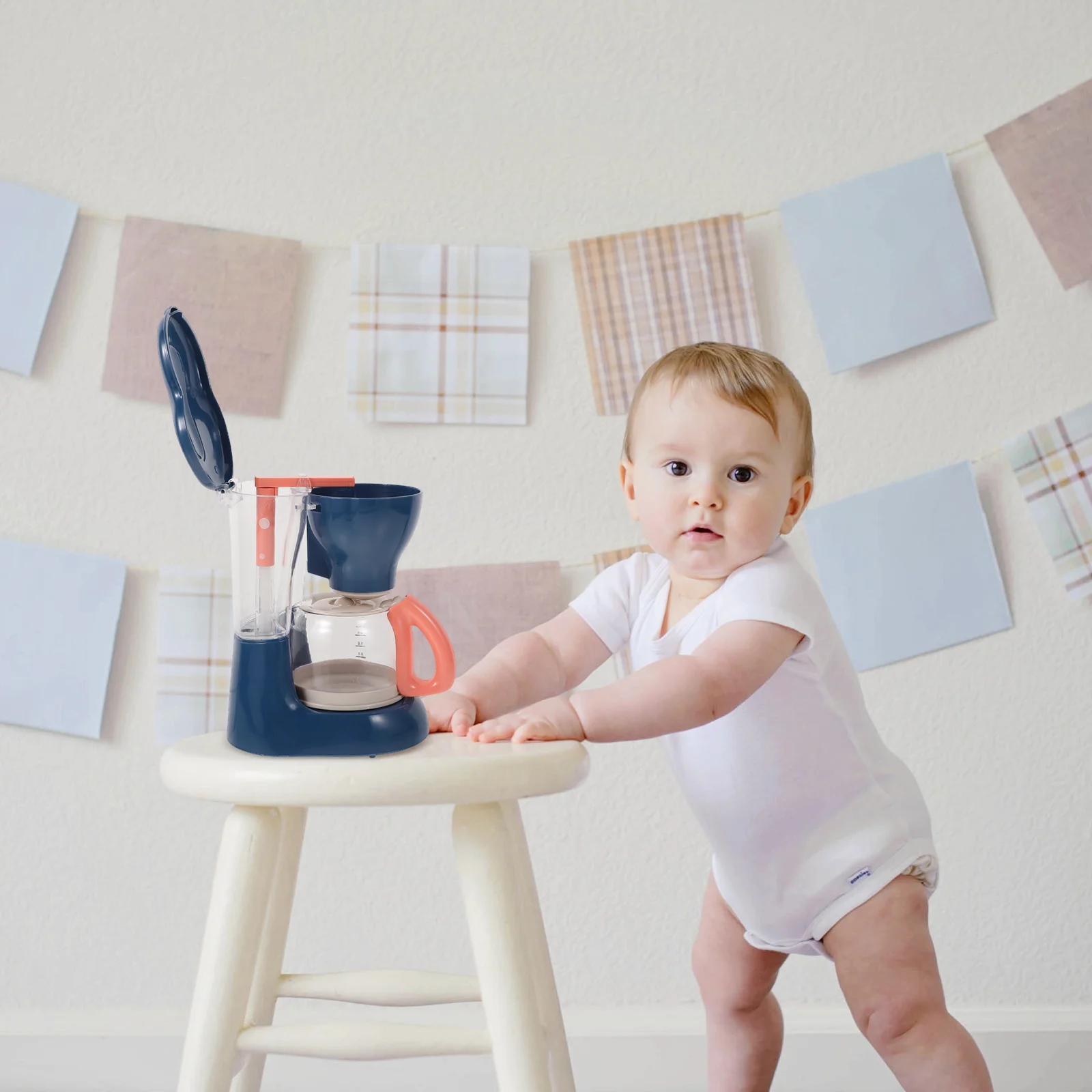 Kleine Haushaltsgeräte, Spielzeug, Spielküchenzubehör, Kinder, Kinderkochen für Kaffeemaschine