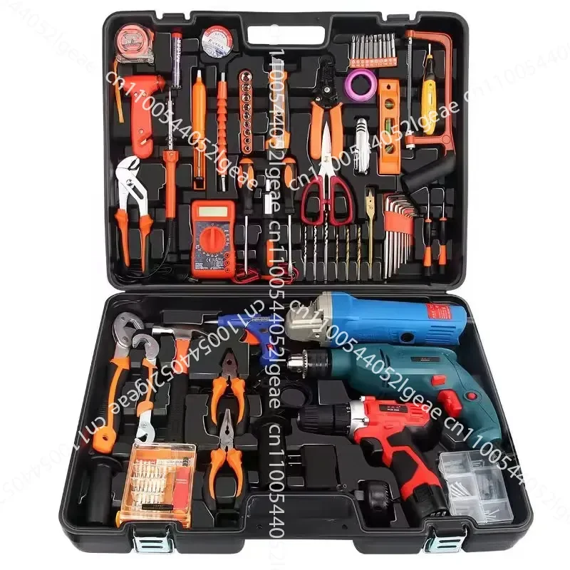 Orange Combination Various Power Tool Sets Complete Sets Accessories Tool Sets
