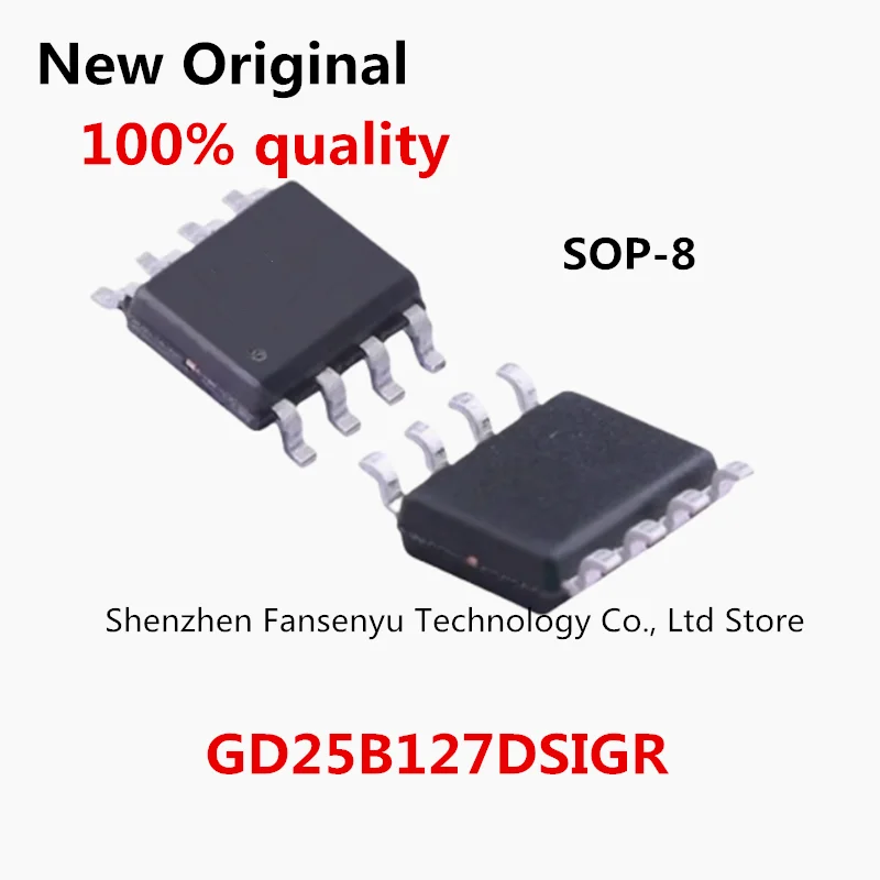 

(10piece)100% New GD25B127DSIGR GD25B127DSIG 25B127DSIG GD25B127 sop-8 Chipset