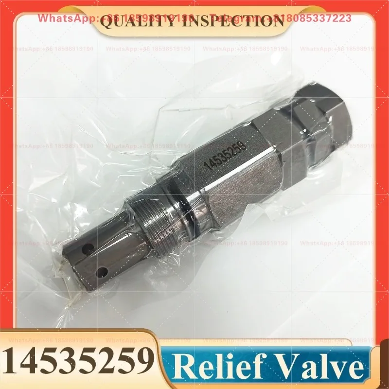 EC220D EC250D EC300 EC320 Relief Valve Overflow flood Spill Relief Valve 14535259 VOE14535259 Main Control Valve