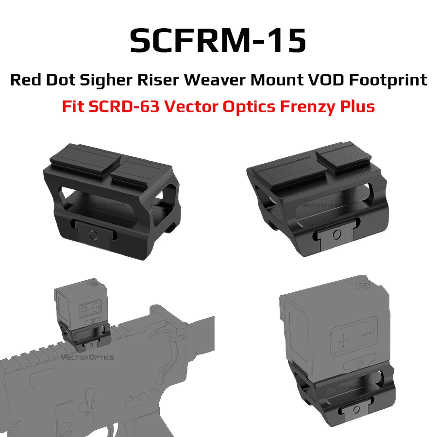 Vector Optics Victoptics Pistol Red Dot Sight-Halterung für Vektoroptik Frenzy Red Dot 5