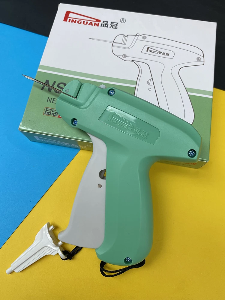 Extended Thick Tag Gun for Gloves And Towels Towel Tagging Gun Extra Long Heavy Duty Tagging Needle Clothing Accessories