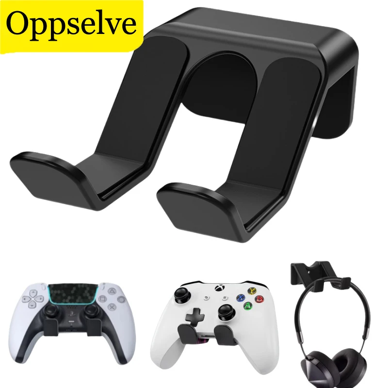 Unique Sleek Design Gamepad Hook Holder Convenient Earphone/Game Console Handle Bracket With Anti-Slip Pad For Home Or Office