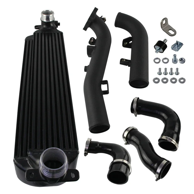 High-performance Intercooler & Charge Boost Pipe Hose Kit Toyota GR Yaris 1.6-L 1.6T 192KW /261PS Engine Turbo 2020+Bar & Plate