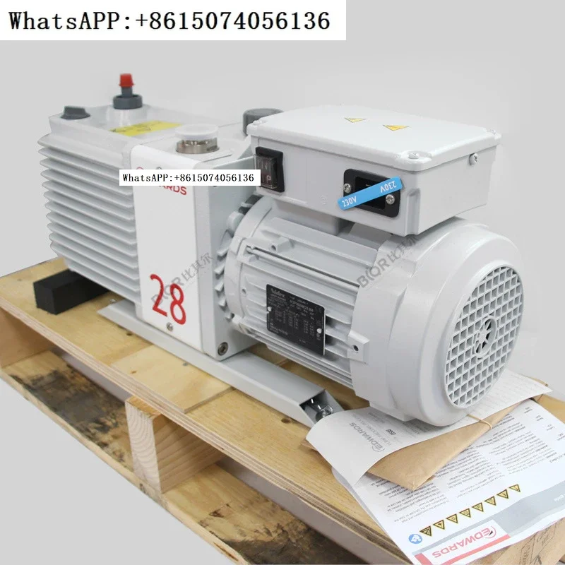 E-dward E2M28 vacuum pump A37317984 small oil pump for scientific research room of mass spectrometer.