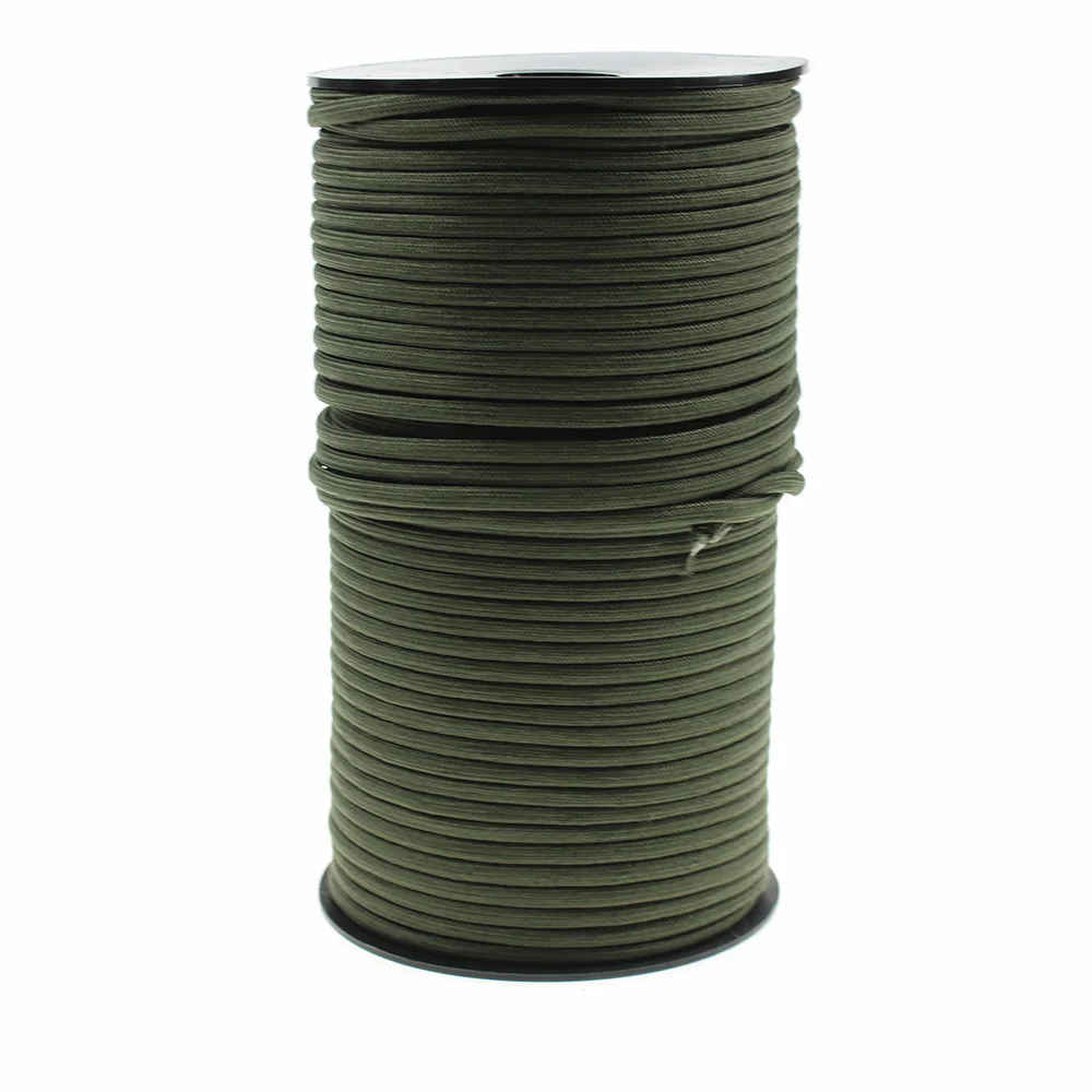 100m/31m Hochwertiges 9-adriges 550 Paracord-Seil 4mm Outdoor Taktisches Fallschirmseil Outdoor Survival Camping Zeltgurt
