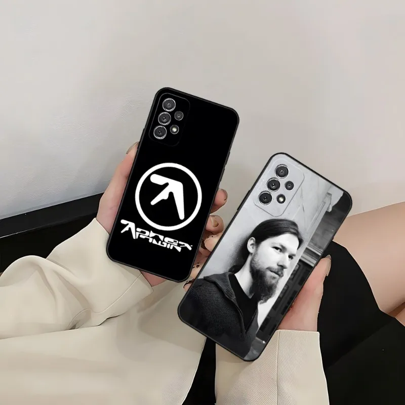 Aphex Twin Symbol Logo Phone Case For Samsung A73 A14 A53 A52 A32 A54 A33 A13 A21 A34 A71 A31 A22 A50 A20 A40 A23 Cover