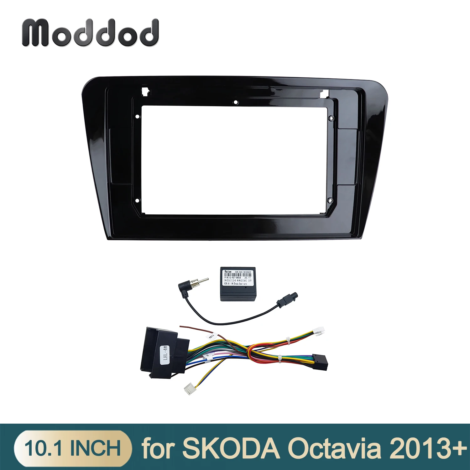 

Радиоприемник 10,1 дюйма, подходит для SKODA OCTAVIA 2013-2018, стерео, GPS, DVD-плеер, установка, объемная панель, крепление для приборной панели, комплект отделки, рамка