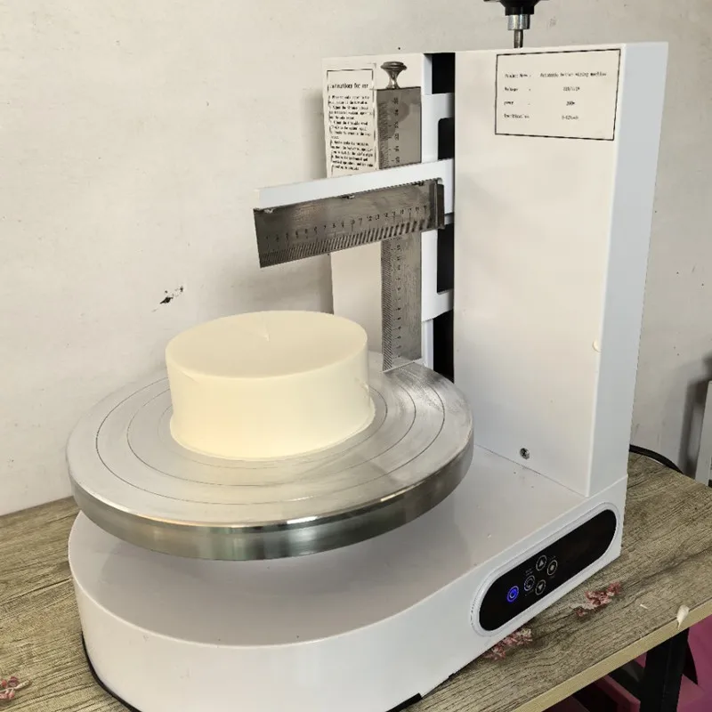 For Birthday Cake Making New Condition Cream Bakery Bread #Fully Automatic Cake Spreading Machine Essential Baking Equipment