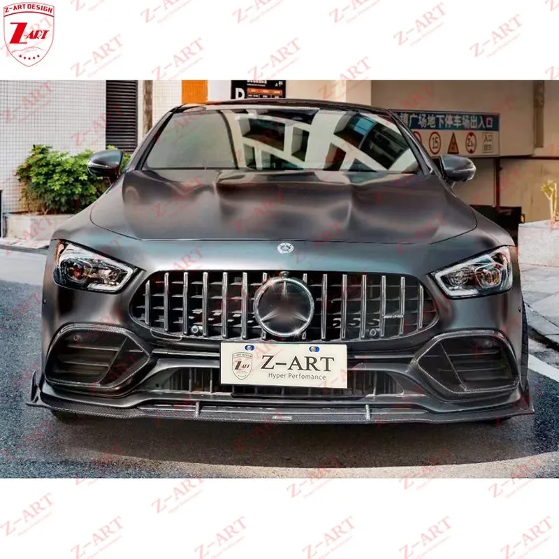 Z-ART AMG GT43 طقم هيكل من ألياف الكربون الجافة لمرسيدس بنز AMG GT53 Prepreg ألياف الكربون Aerokit لـ AMG GT 4 Door 2019+ #2
