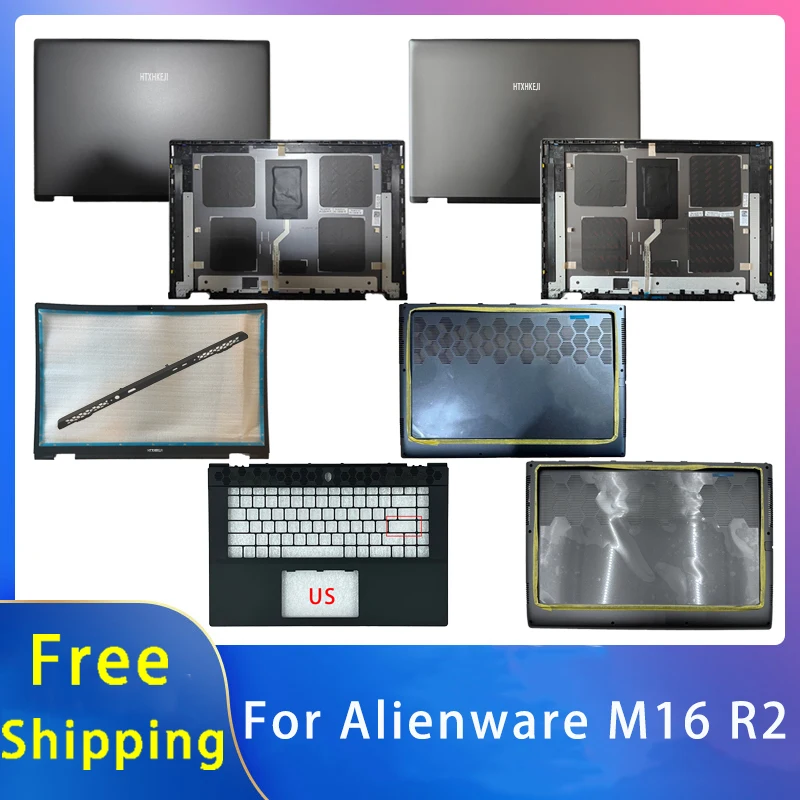 

New For Dell Alienware M16 R2;Laptop Accessories Lcd Back Cover/Front Bezel/Palmrest/Bottom 0TNY3H 07D50D