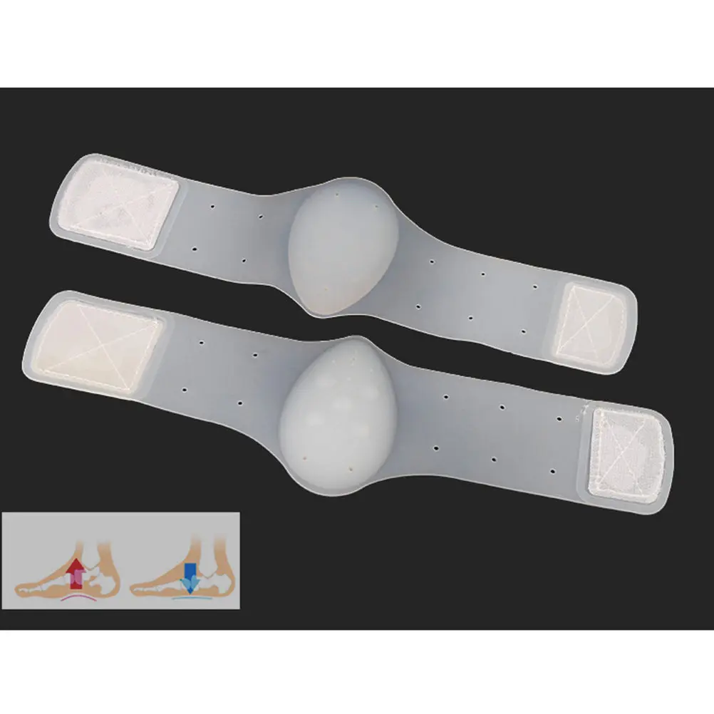 

1 Pair Silicone Arch Support Inserts For Flat Feet Pain Relief Insoles Comfortable Fit All Shoes Arch Support Band Foot Care