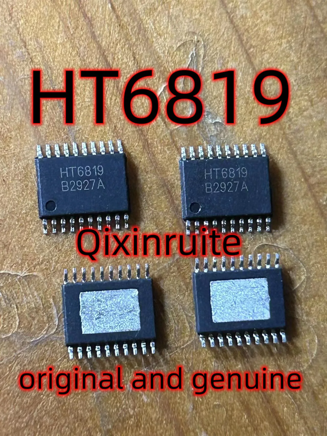Qixinruite nuevo original genuino HT6809 HT6818 HT6819 HTSSOP-20 chip IC de circuito integrado