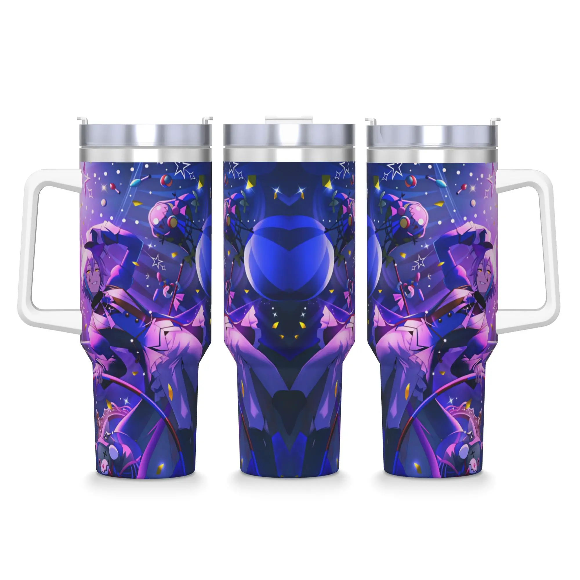 Project Sekai Rui Kamishiro Anime Game Tumbler  Cold and Hot Water Bottle Portable Stainless Steel Thermal Mug Camping Mugs Cup