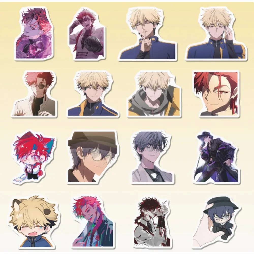 10/80 قطعة شخصيات كرتونية كرتونية الوريد شيا فاي ليو شياو ملصقات عالية الجمال مقاوم للماء الشارات DIY بها بنفسك حقيبة الهاتف المحمول الغيتار #5