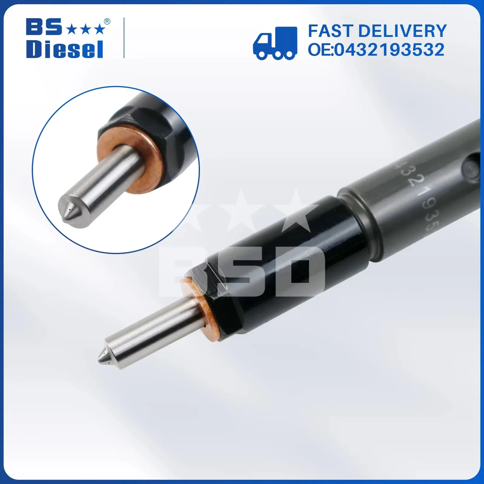 4pcs 0432193532 Diesel Fuel Injector Part 0 432 193 532 For Ford Ranger 2.8D Car Engine (4)Pieces/Lot