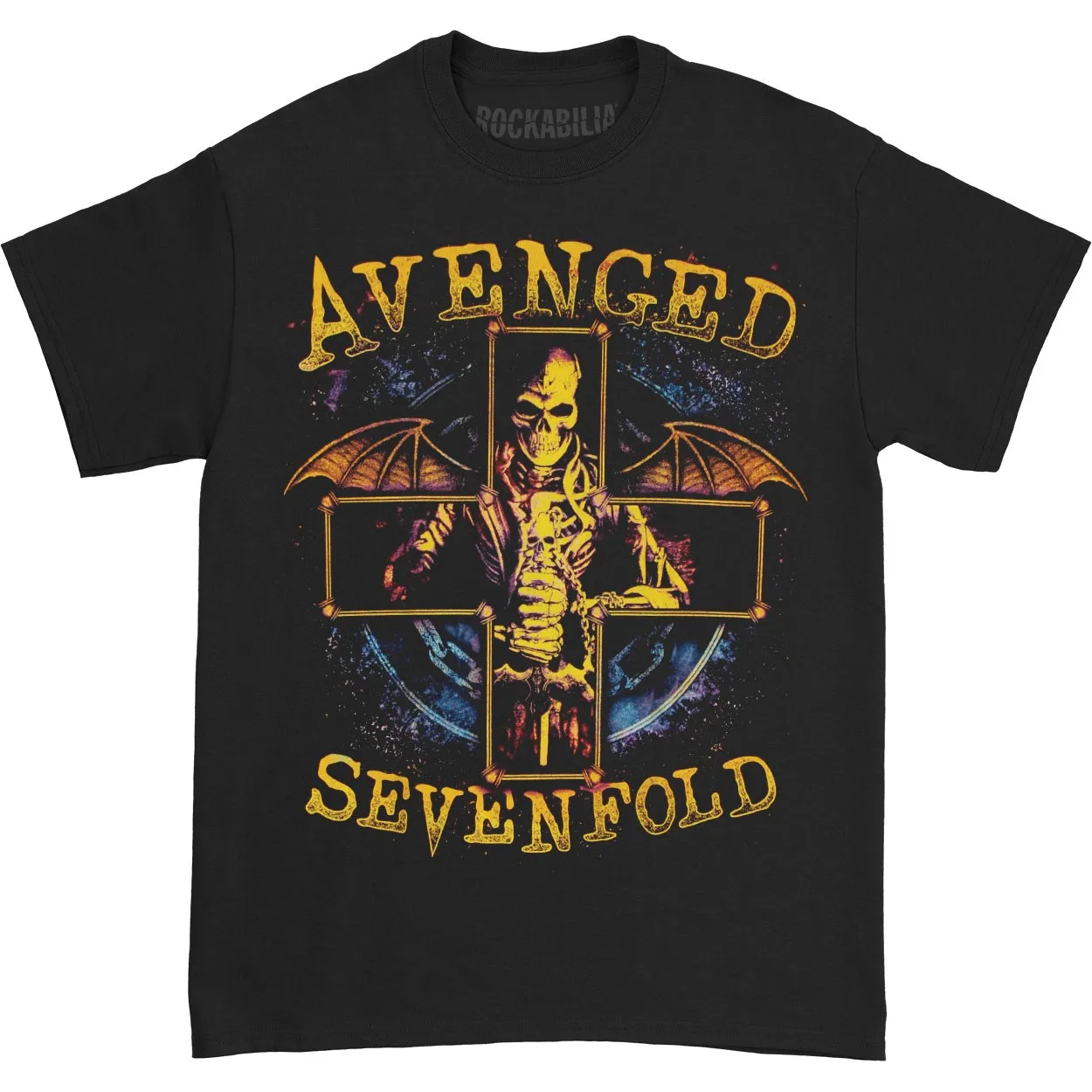 

Men's Avenged Sevenfold Stellar T-shirt Small Black Mens Designer Clothes Men's Clothing Deals Funny Man T-Shirts T Shirt
