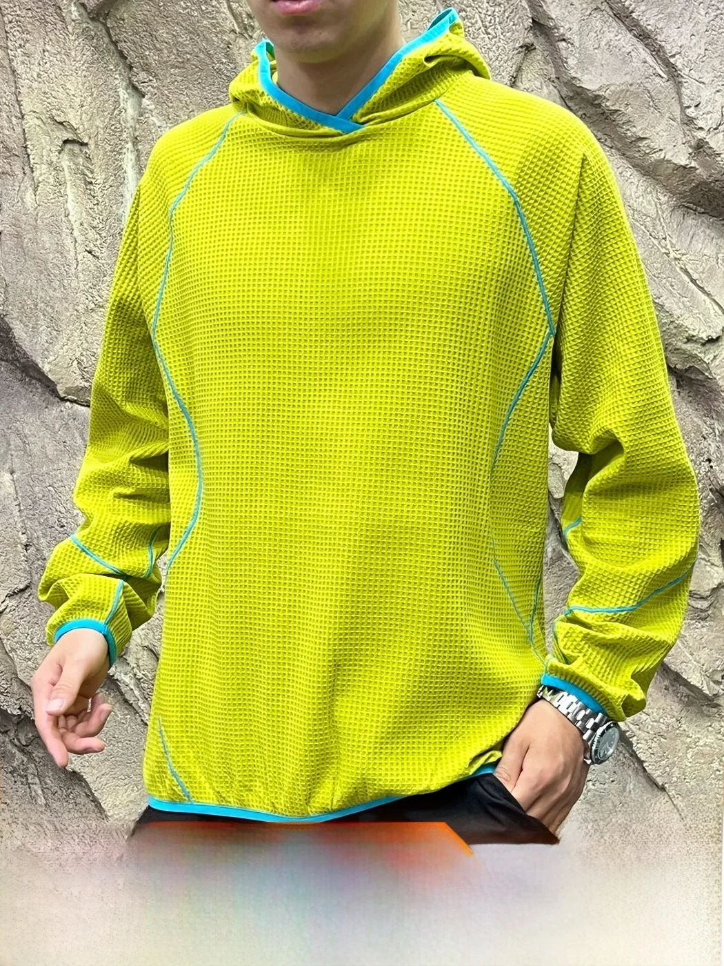 Heavyweight Washed Hoodie Moisture Wicking Outdoor Loose Stitch Design Sweatshirt Unisex Autumn Winter Breathable Polyester