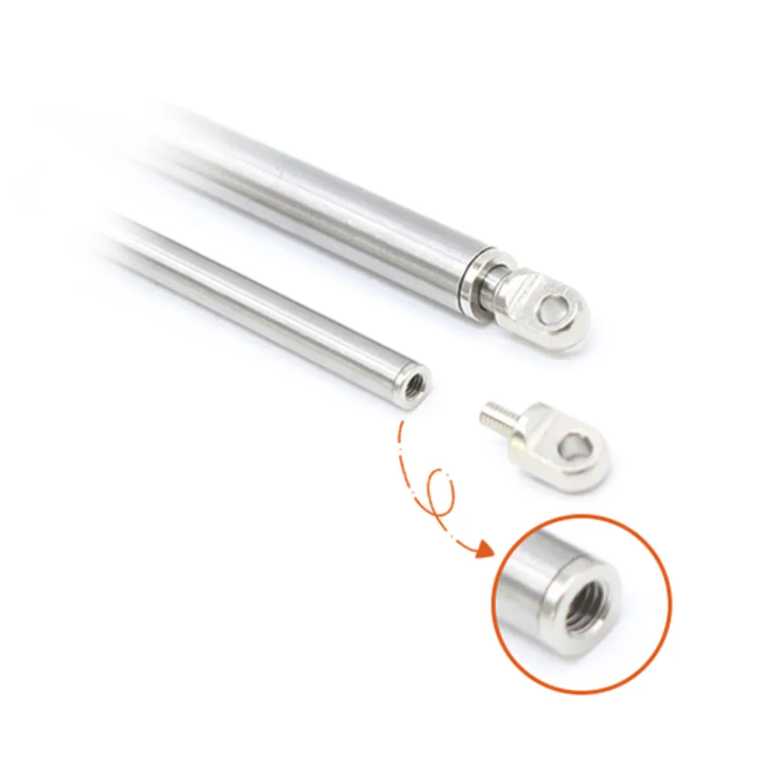 16mm Small 12 Volt linear Actuator Waterproof IP65 Max Load 8kg Limit Current Protection for DIY Boat Model Aircraft