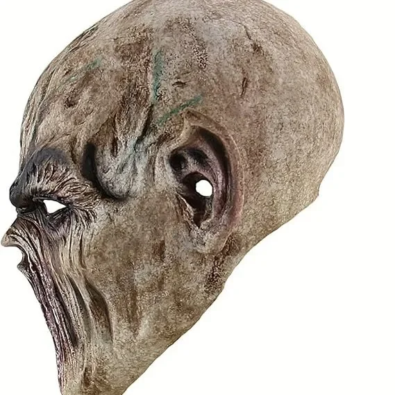 Masque d'horreur extraterrestre pour Halloween, Costumes et accessoires effrayants pour Cosplay, 2025
