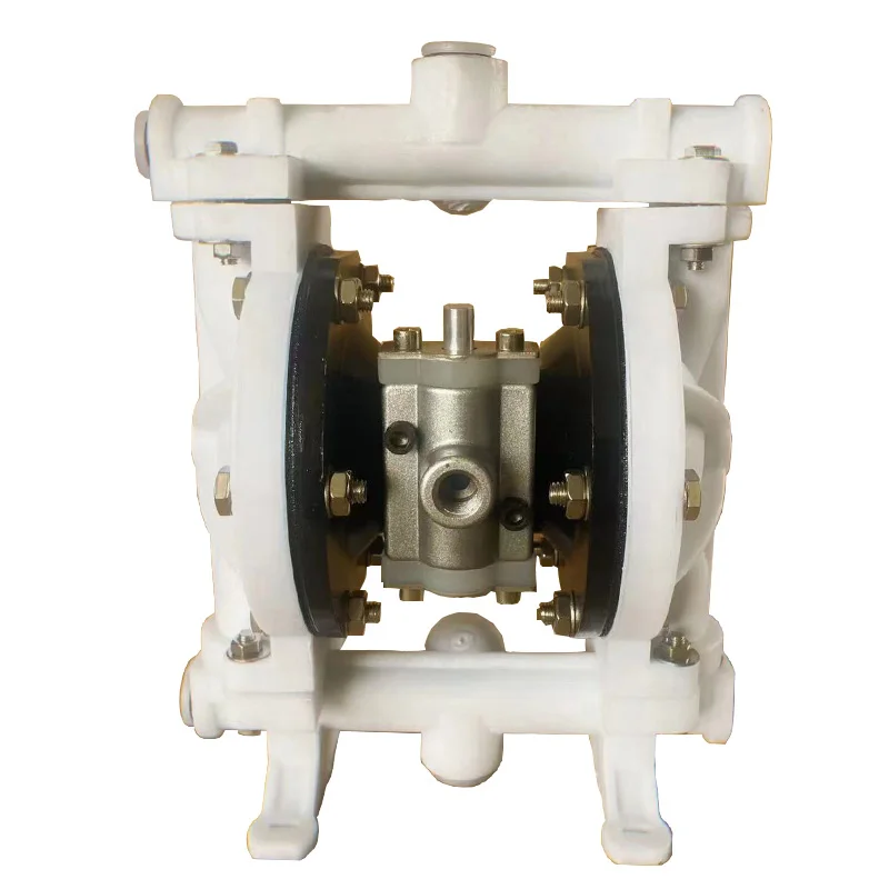 

Large Stock QBY-15 PP Pneumatic Diaphragm Pump Small Size Acid Water Pump 16L/Min 50Meter 1/2" Corrosion resistance